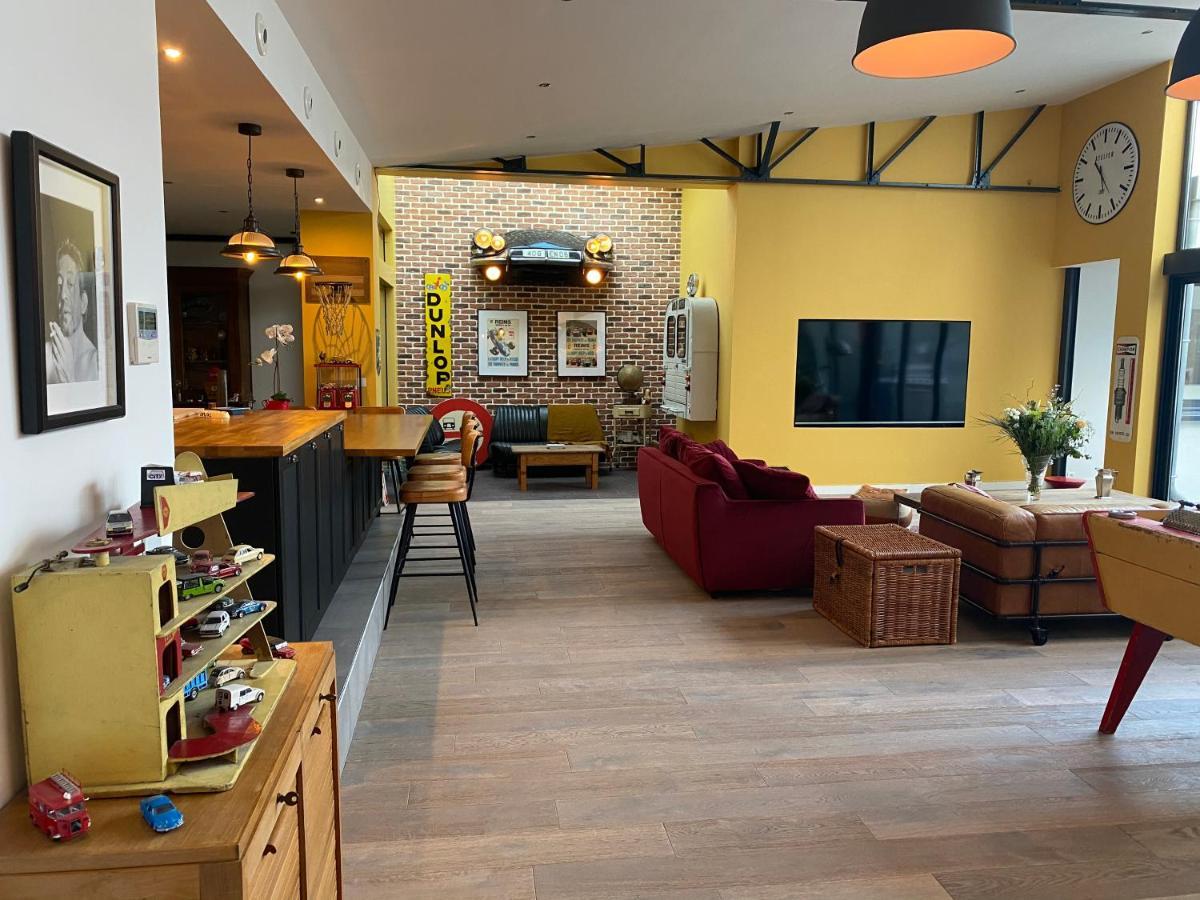 Loft Spa Reims-Fr 250M2 Privatifs, Piscine Interieure Chauffee, Spa Et Parking מראה חיצוני תמונה