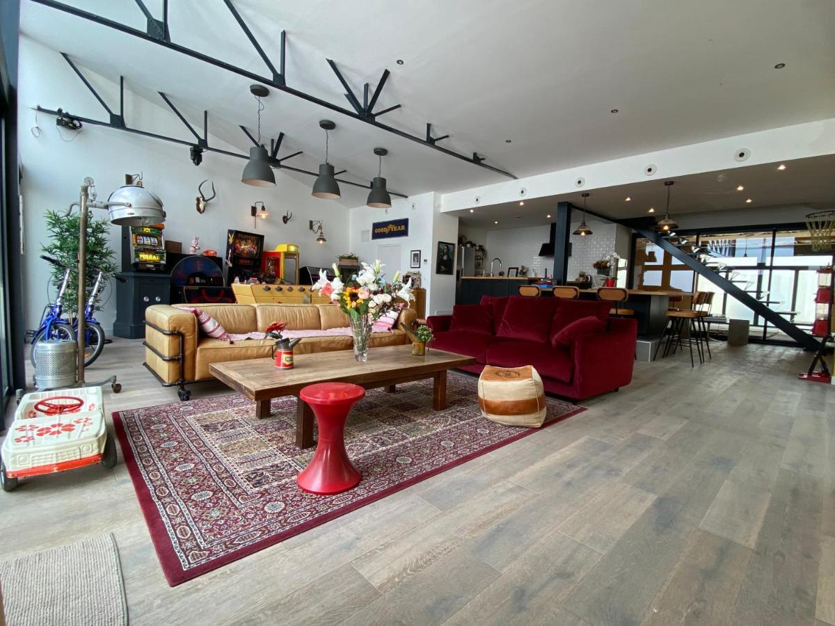 Loft Spa Reims-Fr 250M2 Privatifs, Piscine Interieure Chauffee, Spa Et Parking מראה חיצוני תמונה