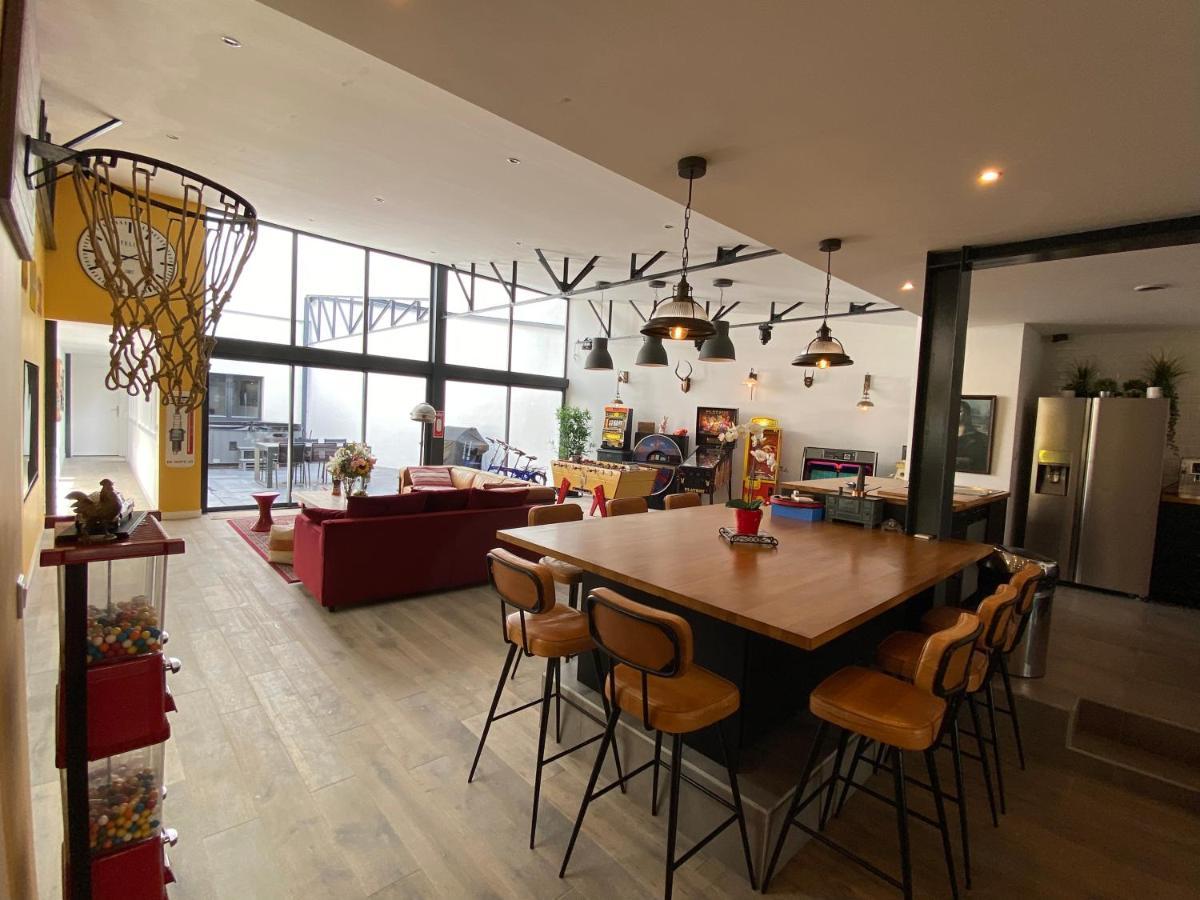 Loft Spa Reims-Fr 250M2 Privatifs, Piscine Interieure Chauffee, Spa Et Parking מראה חיצוני תמונה
